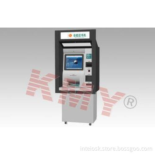 Windows 7 Wall Mounted Self Service Banking Kiosk , TFT-LCD